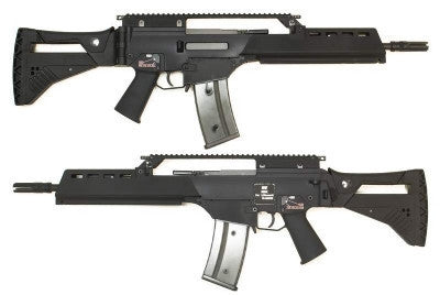 WE Tech 999K G36 IDZ GBB Rifle(Black)
