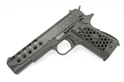 WE-Tech 1911 Hex-Cut GBB Pistol(Black)