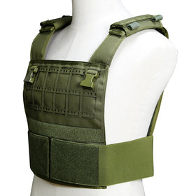 Crown Tactical Portable Conception Plate Carrier OD-Vest-Crown Airsoft