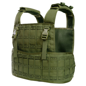 Crown Tactical Portable Conception Plate Carrier OD-Vest-Crown Airsoft