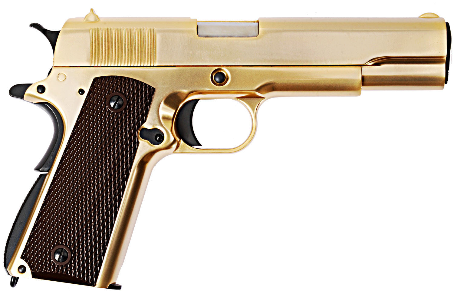 WE Tech 1911 Government Full Metal GBB Pistol (Gold)